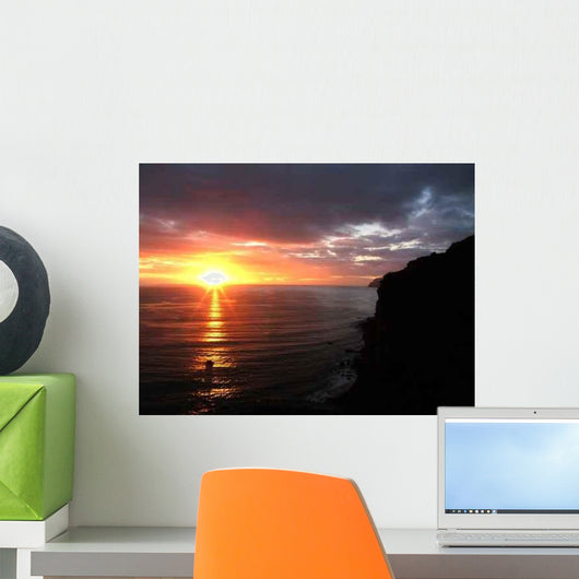 Sunset Ponta Do Sol Wall Decal