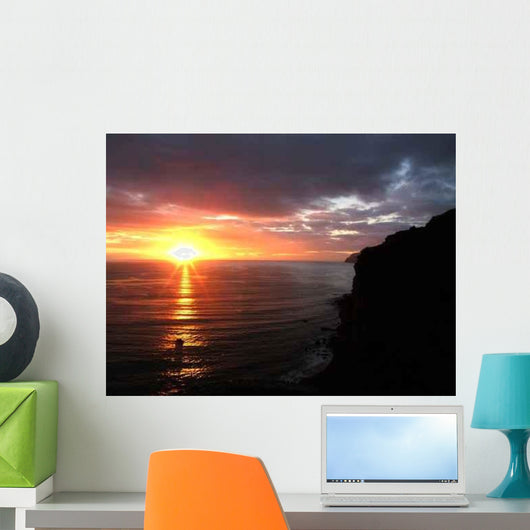 Sunset Ponta Do Sol Wall Decal