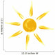 Sun Wall Decal Design 4