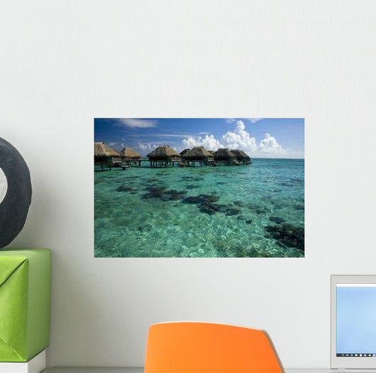 Transparent Waters Lagoon French Wall Decal