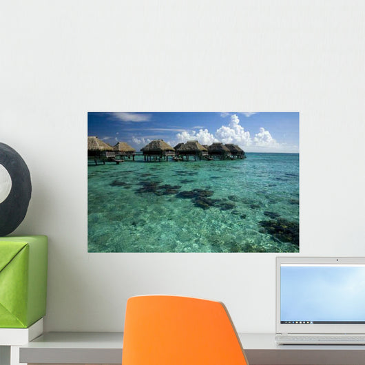 Transparent Waters Lagoon French Wall Decal