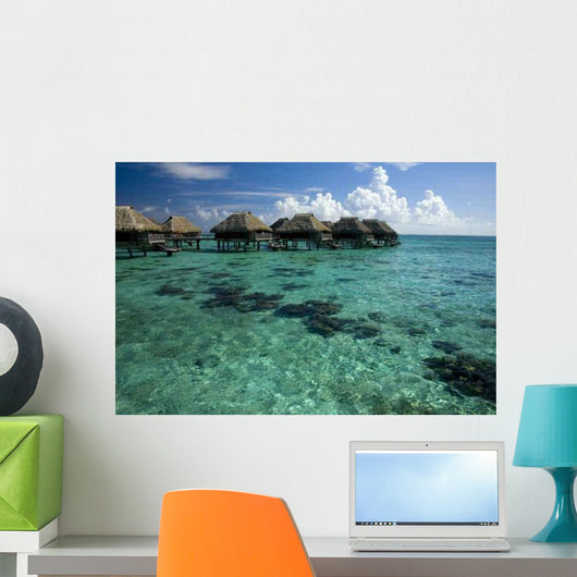 Transparent Waters Lagoon French Wall Decal