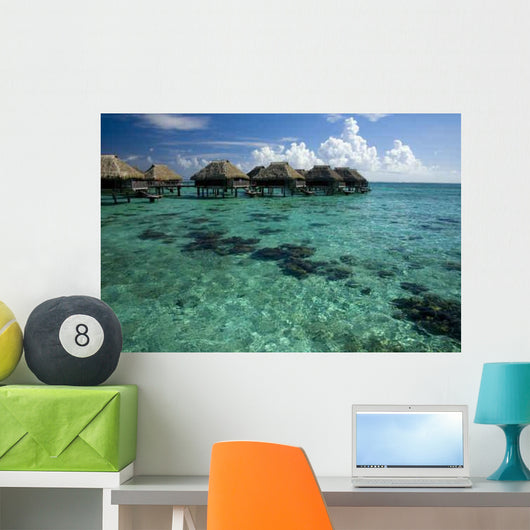 Transparent Waters Lagoon French Wall Decal