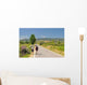 Pilgrims Walking Camino Santiago Wall Decal