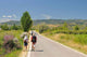Pilgrims Walking Camino Santiago Wall Decal