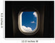 Airplane Window Wall Decal