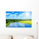 River and Summer Nature Wall Decal Design 2