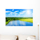 River and Summer Nature Wall Decal Design 2