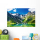 Mountain Lake Wall Decal Design 3