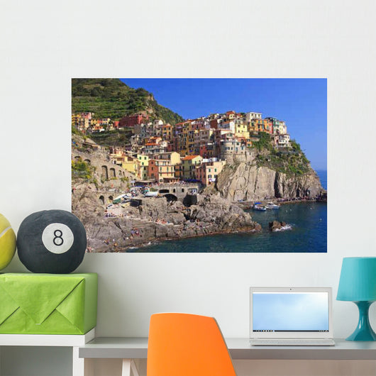 Cinque Terre Italy Wall Decal