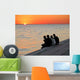 Watching Sunset Wall Decal