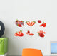 Leckere Erdbeeren Kollektion Wall Decal