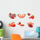 Leckere Erdbeeren Kollektion Wall Decal