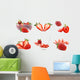 Leckere Erdbeeren Kollektion Wall Decal