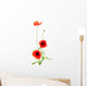 Fleurs Des Champs Coquelicots Wall Decal