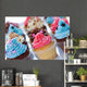 Cupcake Assortment Wall Decal