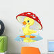 Duck under Rain Wall Decal