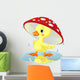 Duck under Rain Wall Decal
