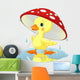 Duck under Rain Wall Decal
