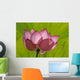 Lotus Flower W Lime Wall Decal