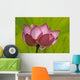 Lotus Flower W Lime Wall Decal