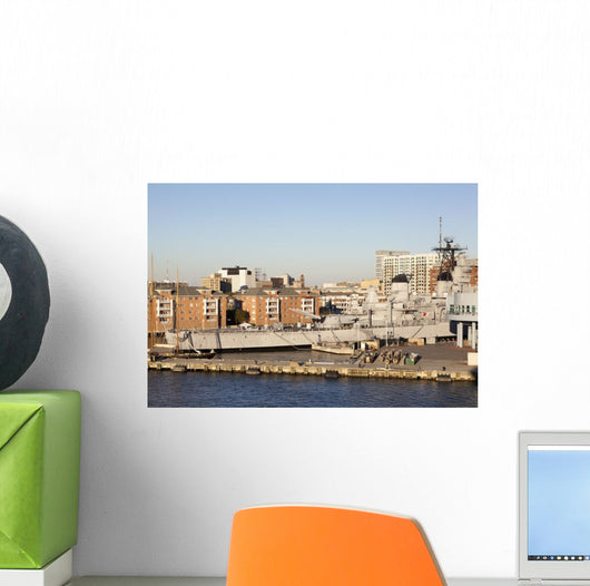 Norfolk Military Ship Wall Decal