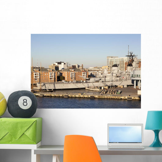 Norfolk Military Ship Wall Decal