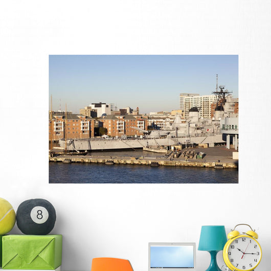 Norfolk Military Ship Wall Decal
