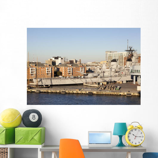 Norfolk Military Ship Wall Decal