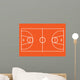 Basketball Pitch Wall Decal