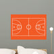 Basketball Pitch Wall Decal