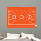 Basketball Pitch Wall Decal