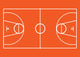 Basketball Pitch Wall Decal