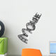 Filmstrip Movie Lettering Wall Decal