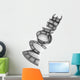 Filmstrip Movie Lettering Wall Decal