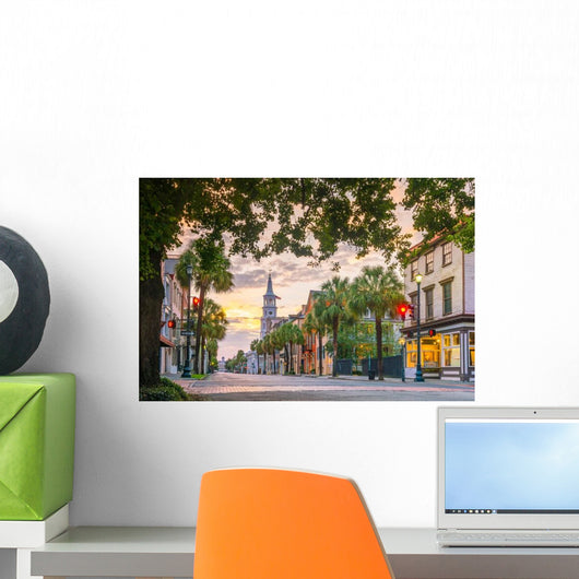 Charleston South Carolina USA Street Wall Decal