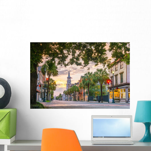 Charleston South Carolina USA Street Wall Decal