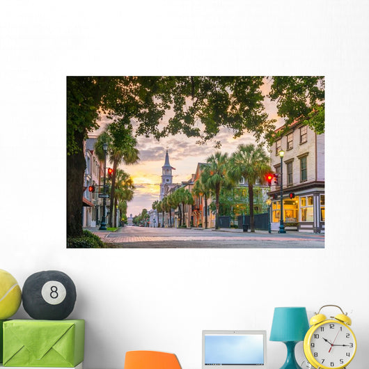 Charleston South Carolina USA Street Wall Decal