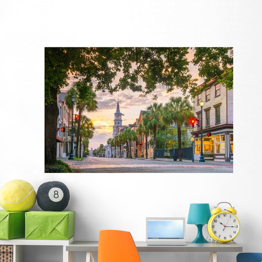 Charleston South Carolina USA Street Wall Decal