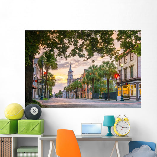 Charleston South Carolina USA Street Wall Decal