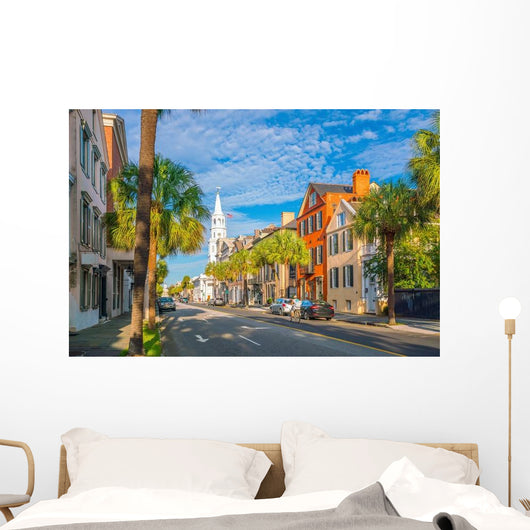Historical Downtown Area Charleston Wall Decal
