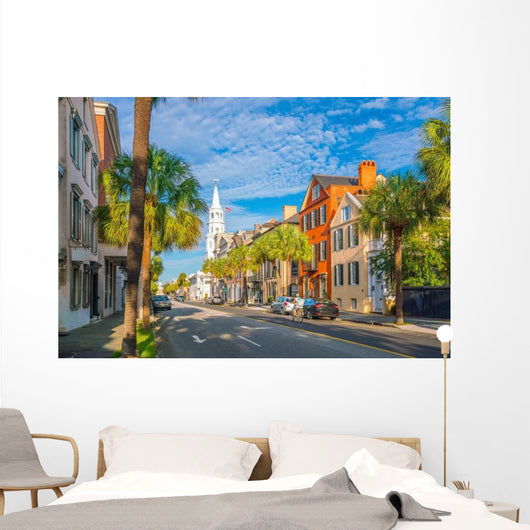 Historical Downtown Area Charleston Wall Decal