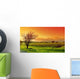 Vineyard Landscape Wall Decal