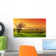 Vineyard Landscape Wall Decal