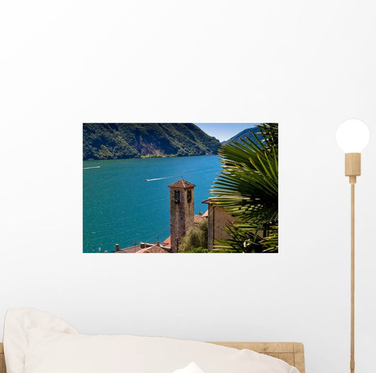 Gandria Luganer Am See Wall Decal