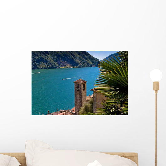Gandria Luganer Am See Wall Decal