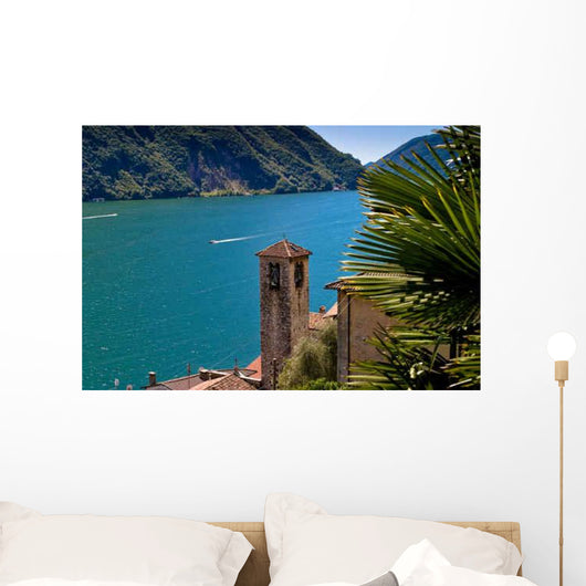 Gandria Luganer Am See Wall Decal