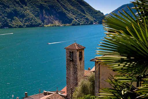 Gandria Luganer Am See Wall Decal