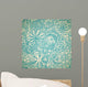 Floral Seamless Pattern Wall Decal