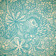 Floral Seamless Pattern Wall Decal
